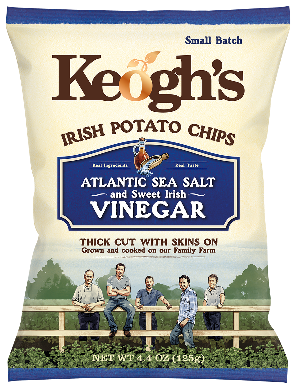 Keogh's Atlantic Sea Salt and Sweet Irish Vinegar